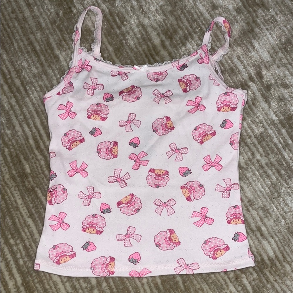 Strawberry Shortcake tank - NWOT- coquette
